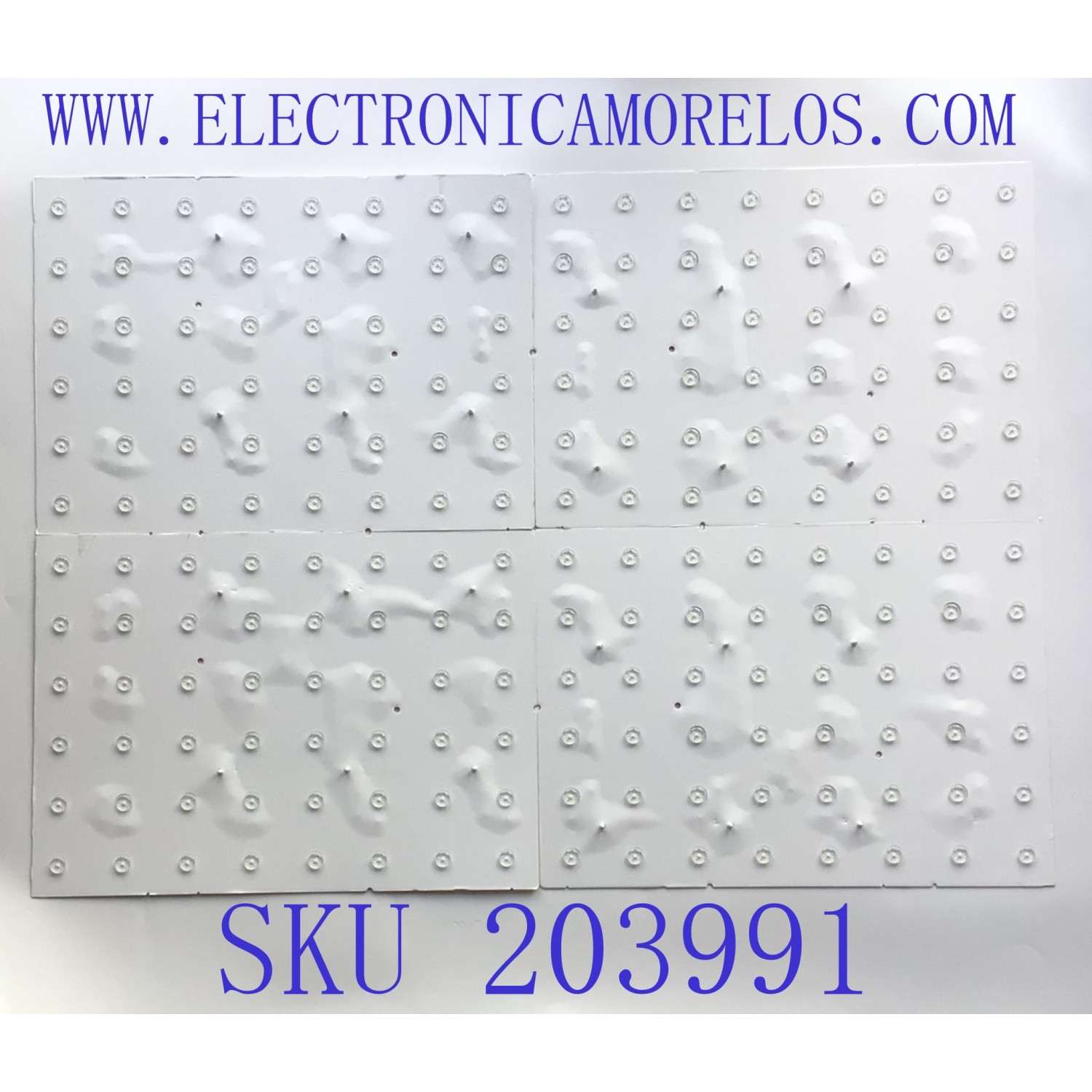 KIT DE LED'S PARA TV SAMSUNG (10 PIEZAS) / NUMERO DE PARTE BN96-50726A / BN41-02769A / K058P-243A / 20Y_Q90T_65 / PANEL CY-TT065FLLV2H / MODELO QN65Q90TAFXZA